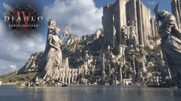 Stand Up Fire GIF by Diablo