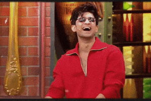 Abhishek Laughing GIF