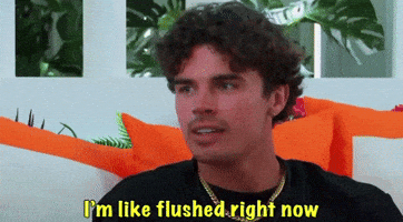 Im Like Flushed Right Now GIF