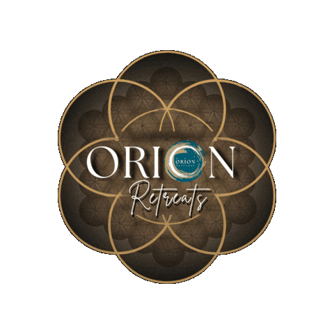 Retreat Flower Of Life Sticker by Orion Retreats
