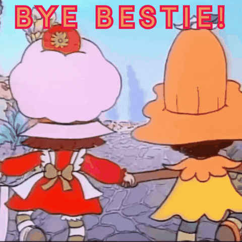 See You Later Love GIF by Strawberry Shortcake