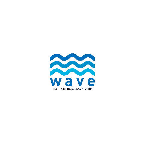 Wave Natação Sticker