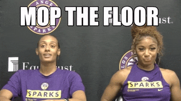 Los Angeles Sparks Brittney Sykes GIF by The Official Page of the Los Angeles Sparks