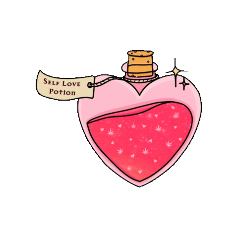 Love Potion Heart Sticker