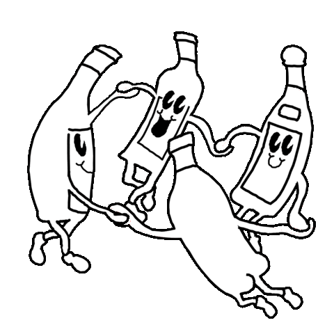 Dance Party Sticker