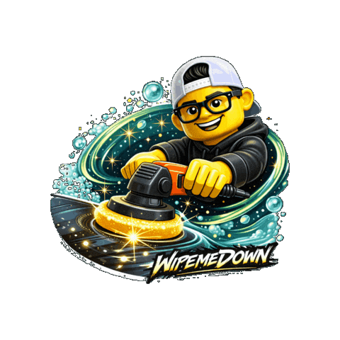Wipe Me Down Detail Sticker