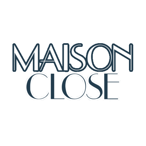 Maison Close Restaurant Sticker