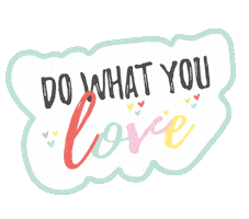 Do What You Love Magic Sticker by VA school