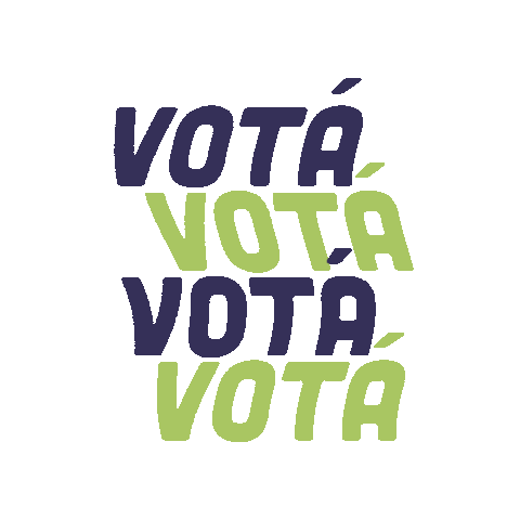 Vote Vota Sticker by Nuestro Tiempo