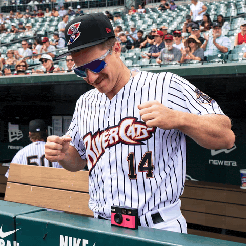 Dance Baseball GIF by Sacramento River Cats