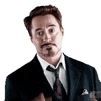 Show Off Tony Stark Sticker