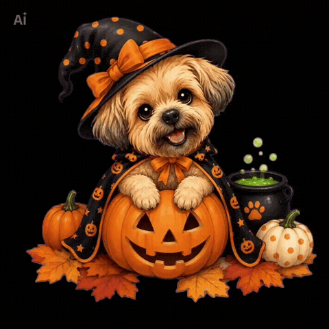 Dog Halloween GIF by Papa’s Petz