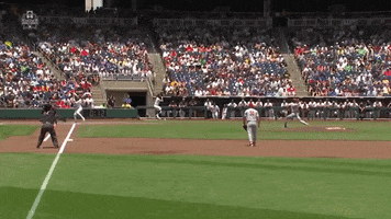 Baseball Bounce GIF by Stanford Athletics