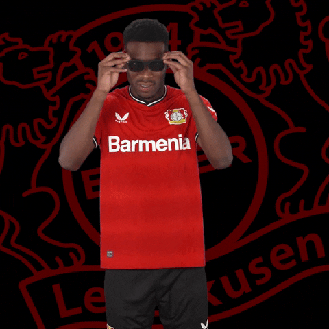 Sunglasses Pose GIF by Bayer 04 Leverkusen