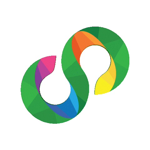 Logo Spinning Sticker by Meta Digital
