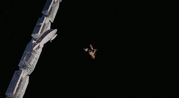 stanley kubrick astronaut GIF by Maudit