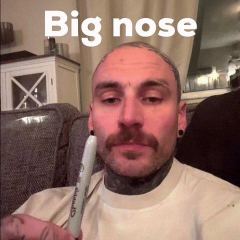 Big Nose Magic GIF