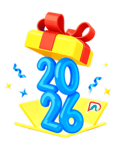 Happy New Year Champagne Sticker by Passionationco