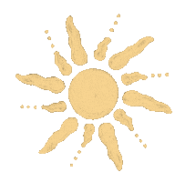 Summer Illustration Sticker