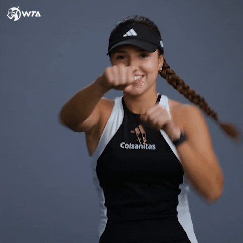 Fight Compete GIF by WTA