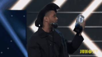 The Weeknd Winner GIF by The JUNO Awards