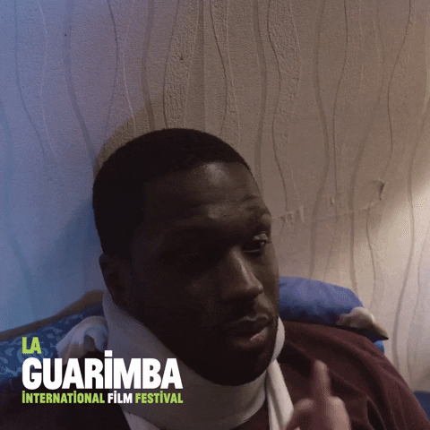 Surprised Black Man GIF by La Guarimba Film Festival