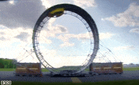 loop de loop car GIF