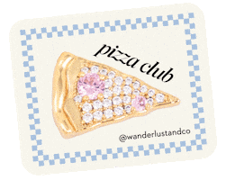Pizza Wco Sticker by Wanderlustandco