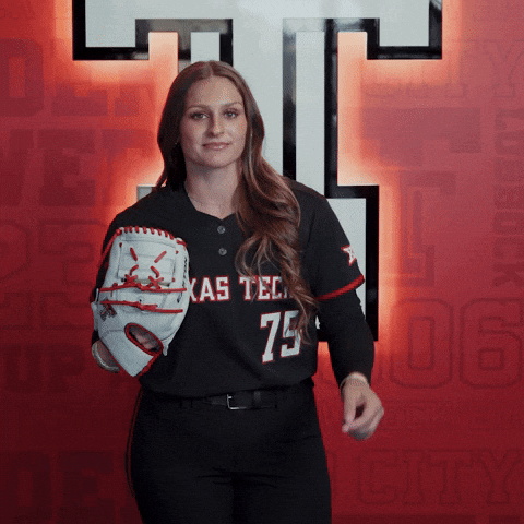 Chloe Riassetto GIF by Texas Tech Softball