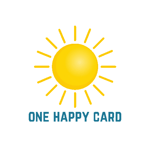 Sun Aruba Sticker by Onehappycard