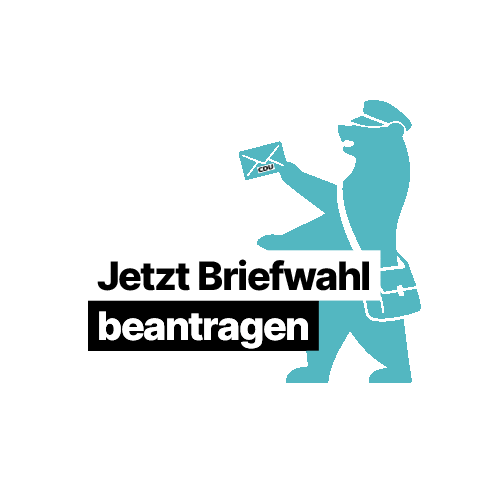 CDU Berlin Sticker