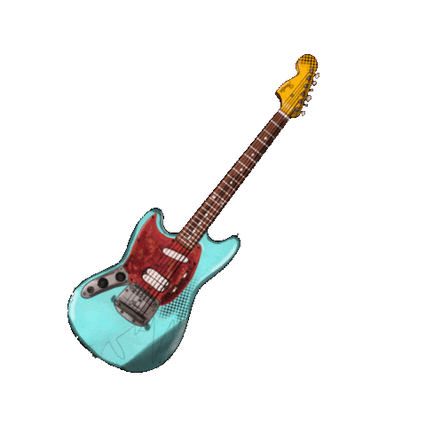 Fender Kurt Cobain Guitar Sticker