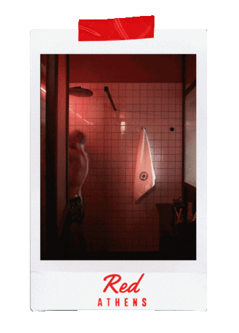 Dave Red Athens - Brown Hotels Sticker