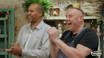 Happy Well Done GIF by The Great Pottery Throw Down