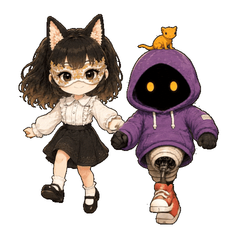 Girl Run Sticker