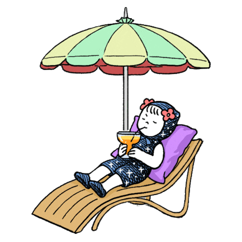 Summer Sticker by projectoy