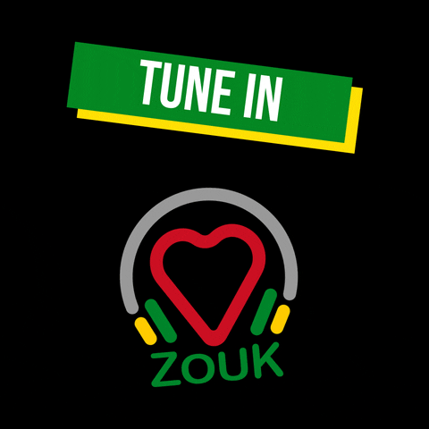Online Radio Tune In GIF by I Heart Zouk Radio