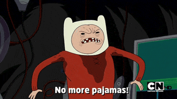 adventure time pajamas GIF