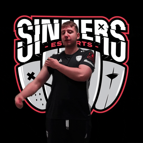 Flex Biceps GIF by SINNERS Esports
