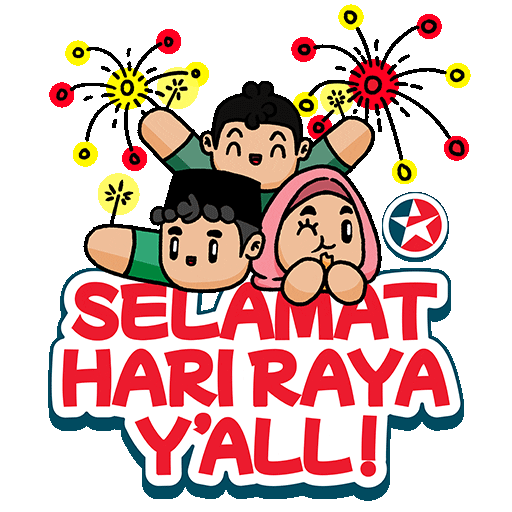 Hari Raya Sticker by caltexmy