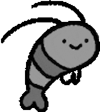 エビ 拍手 Sticker