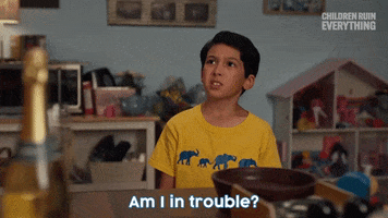 Awkward In Trouble GIF by Children Ruin Everything