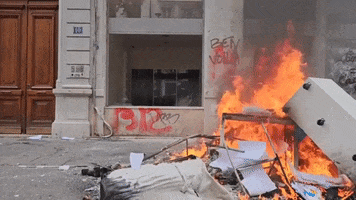 France Protest GIF by Storyful
