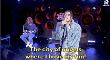 City Of Angels Singing GIF by Audacy