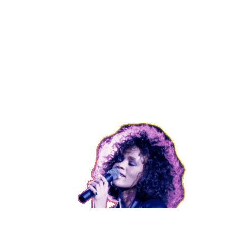 Sticker by Whitney Houston