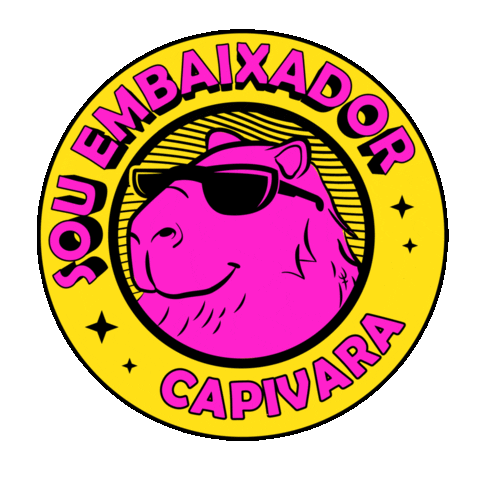 Illustration Dope Sticker by Capivara Eventos