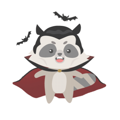 Santa Barbara Vampire Sticker by @ASUCSB