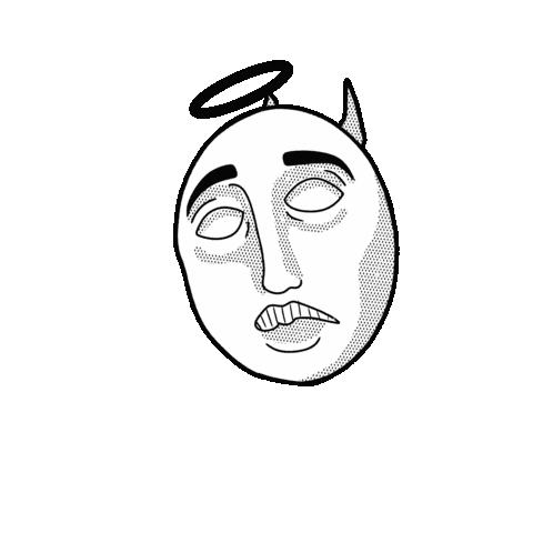 Animation Sky Sticker