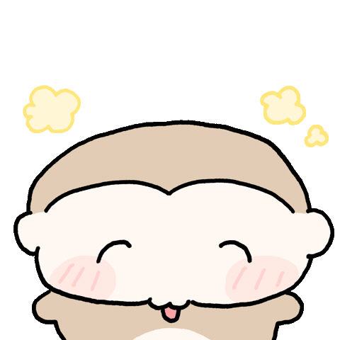 Happy Monkey Sticker