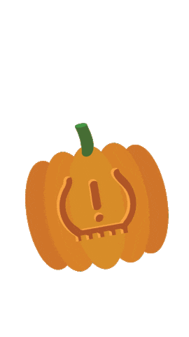 Halloween Pumpkin Sticker by Discount Tire